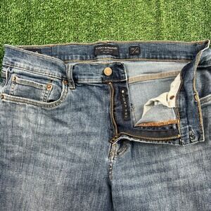 Lucky Brand Jeans Men's 34x30.5" Blue 412 Athletic Slim Stretch Denim Zip Fly